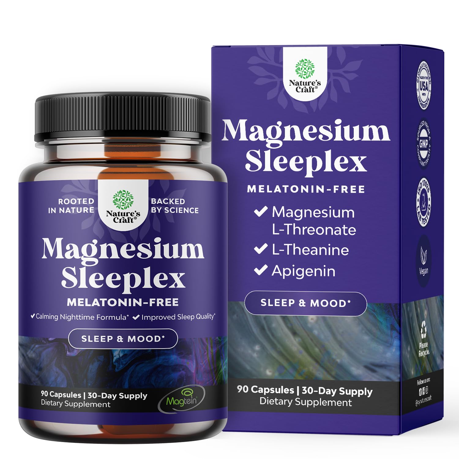 Magnesium sleep supplements