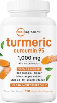 Turmeric curcumin capsules