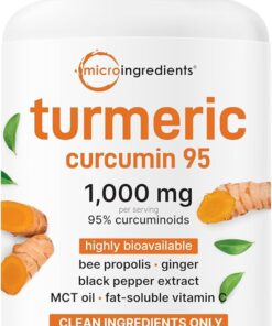 Turmeric curcumin capsules