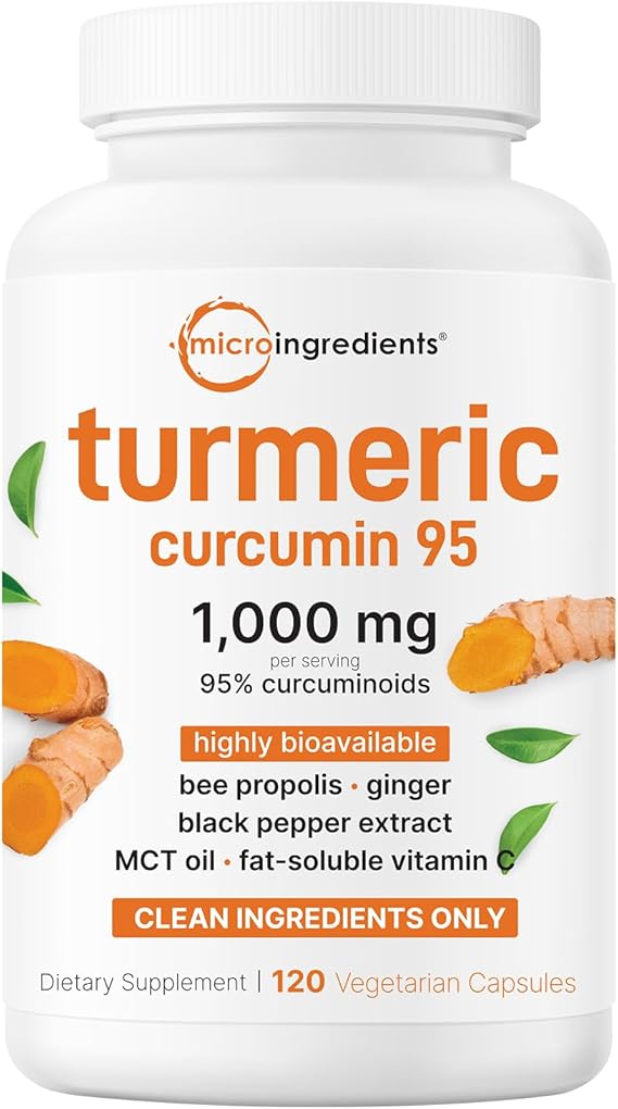 Turmeric curcumin capsules